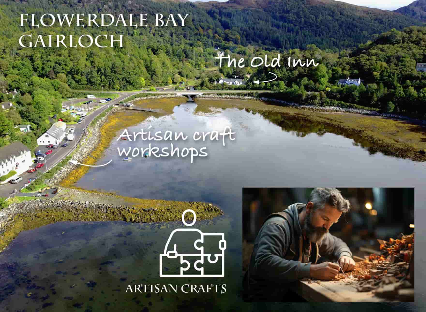 Visit Gairloch's thriving Artisan craft workshop community